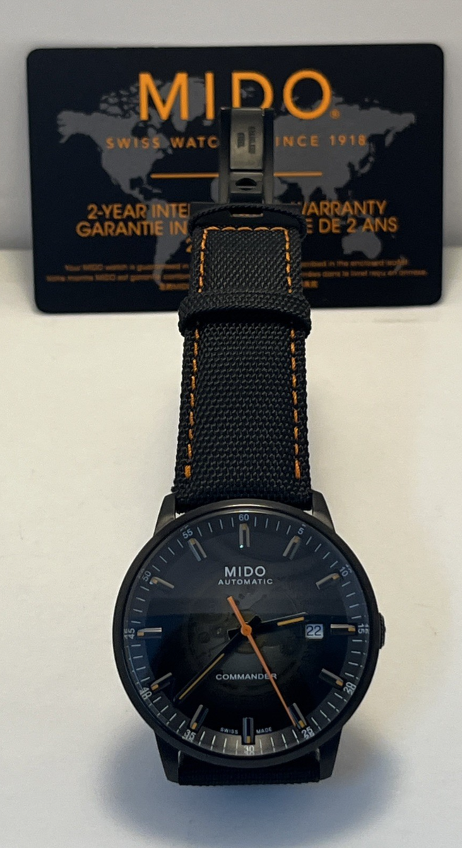 Mido Commander Automatic Chronometer Black Dial Men's Watch