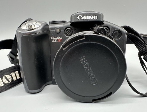 Canon PowerShot S5 IS 8.0 MP 6.0-72.0mm 1:2.7-3.5 Digital Camera w/ 2GB SD Card - Picture 3 of 10