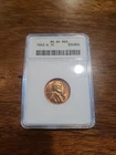 1942S Lincoln Wheat Penny Semi-Key Circulated Old ANACS holder MS64RD