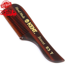 83T Small Gentleman'S Beard and Mustache Pocket Comb, Fine Toothed Pocket Size f