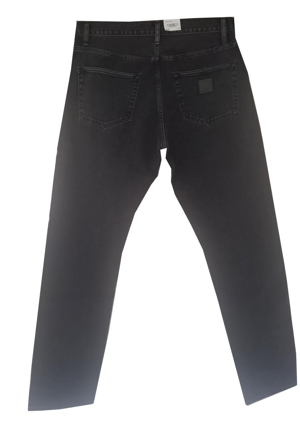 Carhartt WIP Jeans Hose Klondike Pant black stone washed - Straight Cut Pant 18190₽