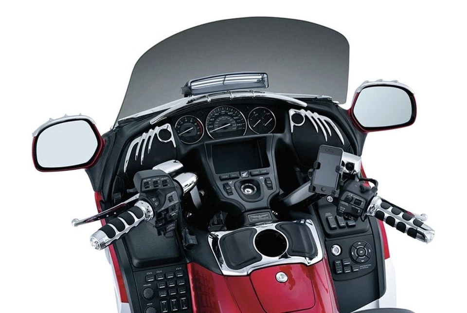 For Honda Goldwing 1800 2014-2017 Kuryakyn 1669 Chrome Glove Box Cubby Foto 4 de 4