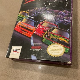 Days of Thunder Nintendo NES Completo CIB Caja Manual Aut&eacute;ntico