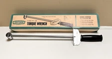 Sears Craftsman 0-150 FT-LB Torque Wrench 1/2” Drive 9-44641 Vintage Made In USA