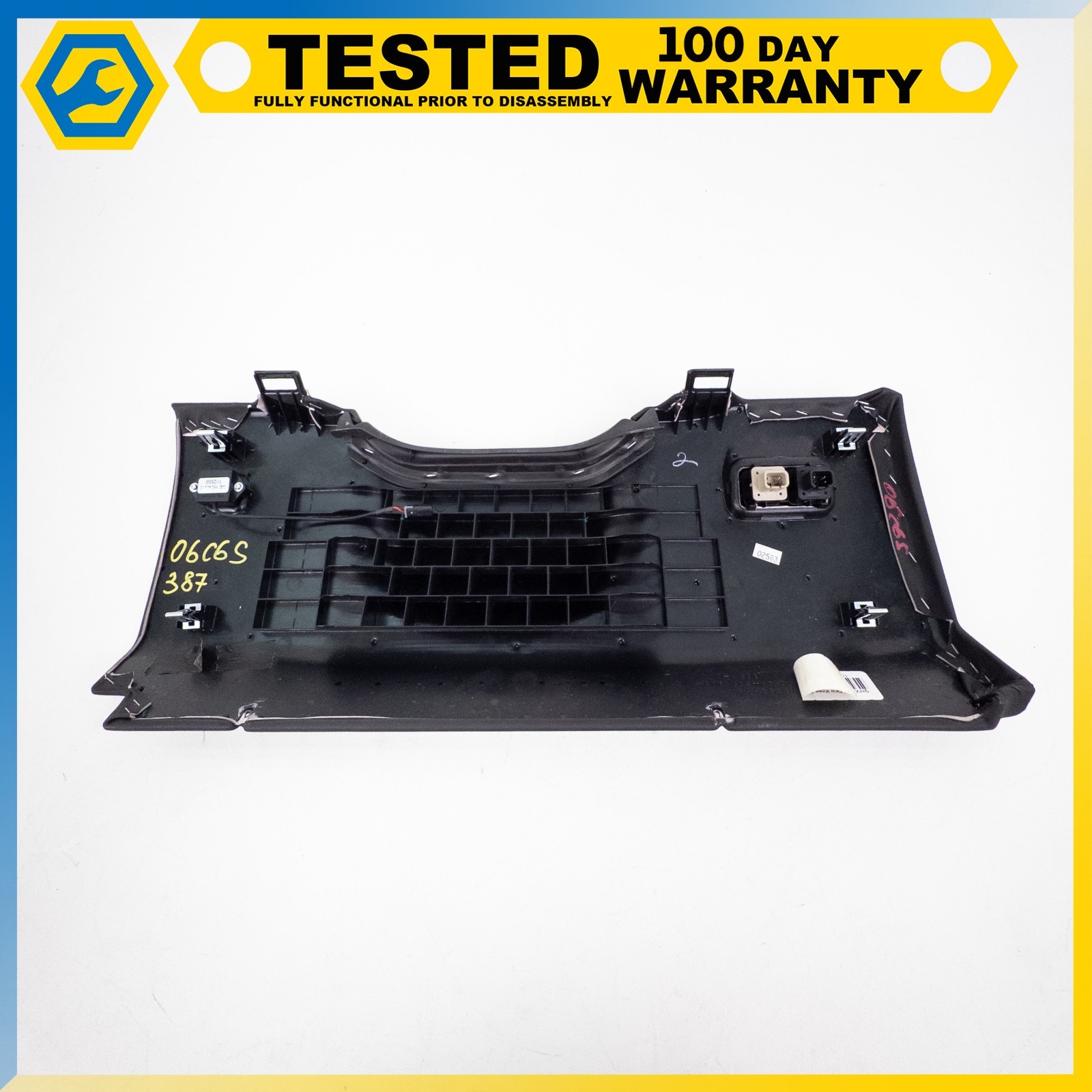 05-13 CHEVROLET CORVETTE C6 LEFT DASHBOARD INSTRUMENT PANEL KNEE BOLSTER OEM
