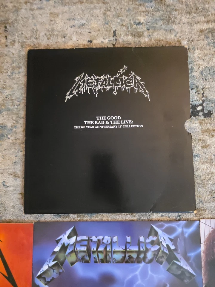METALLICA The Good, The Bad & The Live 12" 6 ½ Year Anniversary BOX 1990 RARE - Image 2 of 4