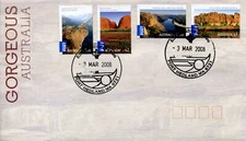 2008 Gorgeous Australia FDC - Port Hedland WA 6721 Pictorial PMK
