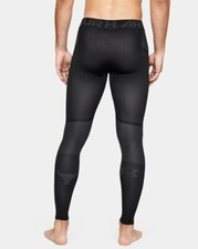 Under Armour Mens Project Rock Seamless Leggings LG Black