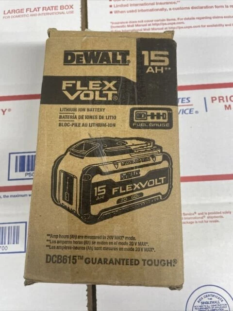 Buy the Black & Decker/Dewalt DCB615 20v/60v 15ah Battery