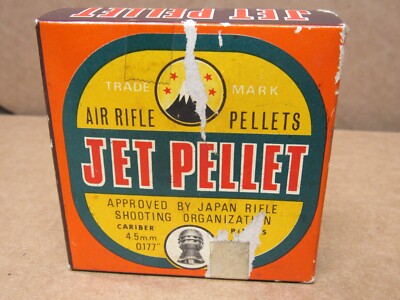 .177 Jet Pellet Air Rifle Almost Empty Box
