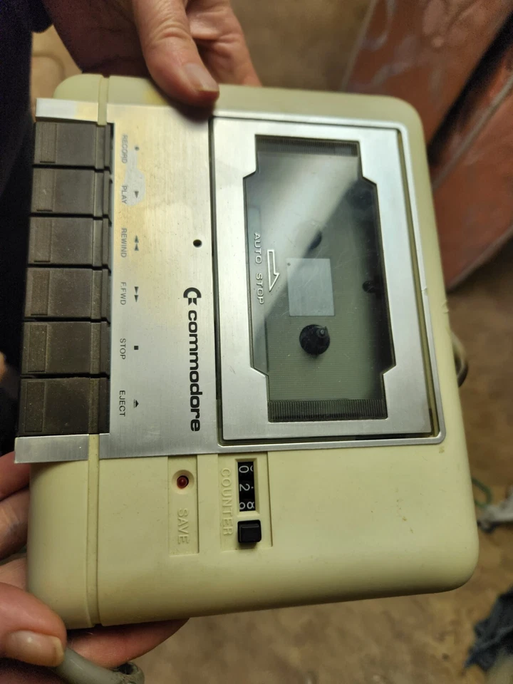 Unidade de cassete C2N computador Commodore - Imagem 2 de 2