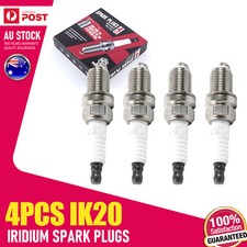 4  IRIDIUM Spark Plugs IK20 for 2005+ BMW 320i E90 E91 2.0L N46B20 4cyl