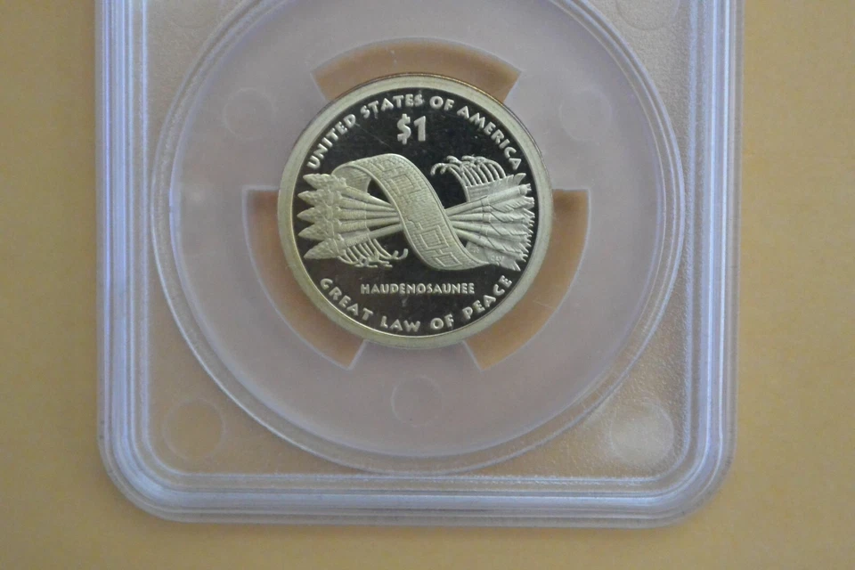 2010-S NATIVE AMERICAN ANACS PR 70 DCAM - Image 2 of 4