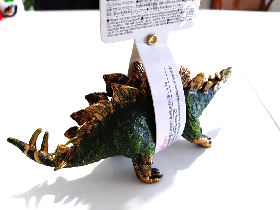Figura, The F,Y, Dinosaur Metallic Stegosaurus, Daiso, resina ABS, aprox. 15cm Foto 4 de 4