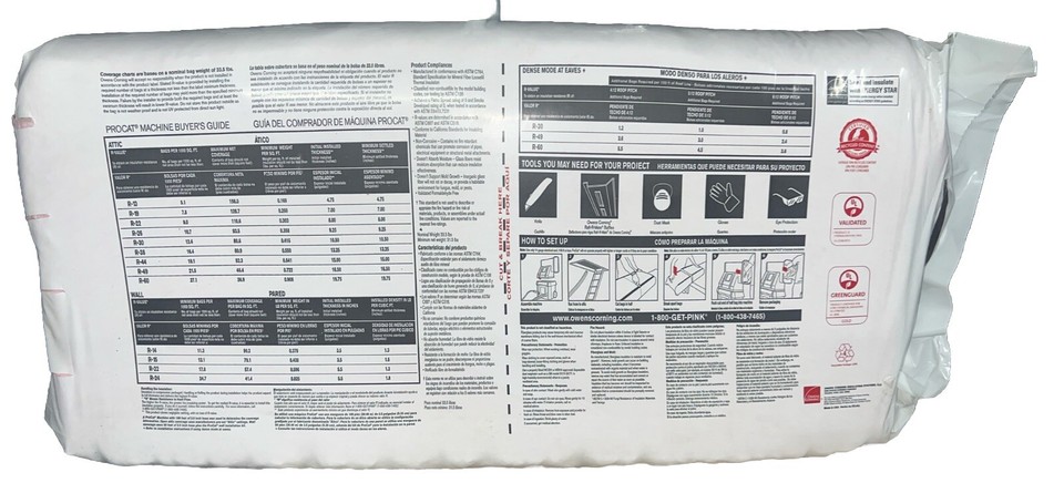 Owens Corning ProCat Professional Loose Insulation System - Brand New ...