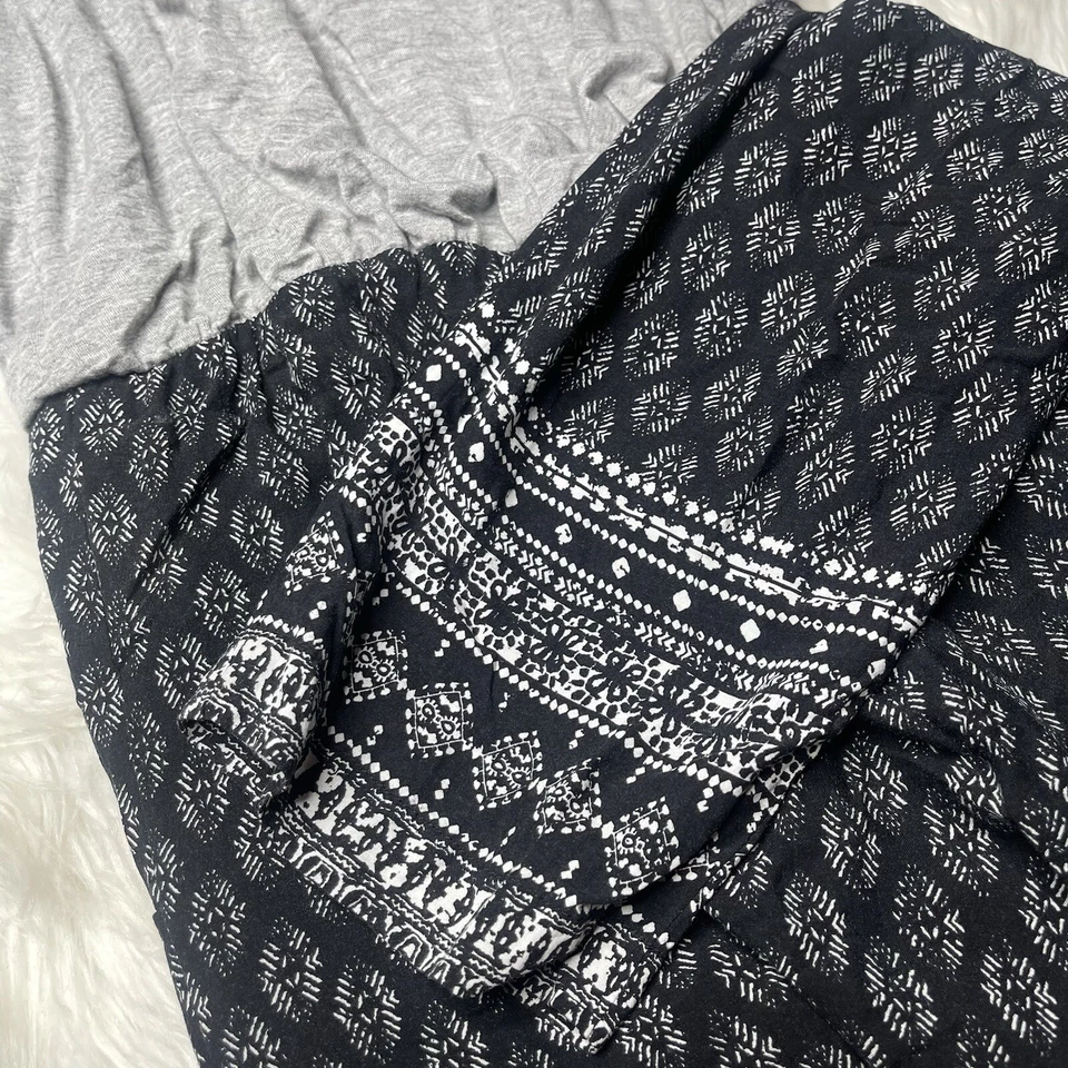 Комбинезон цельный Hei Hei Anthropologie Rhodes размер S серый черный без рукавов - Изображение 4 из 4