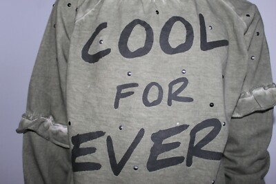  TOP  page one young  PulloverGr.146/152   Shirt  COOL FOR EVER   mit  Nieten