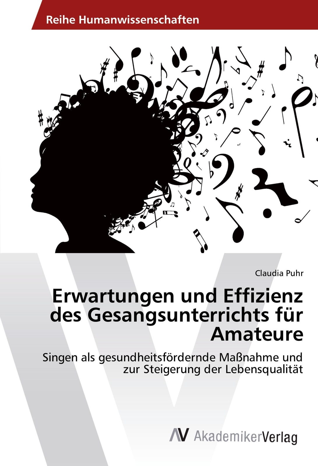 Claudia Puhr | Erwartungen Und Effizienz Des Gesangsunterrichts Für