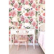 Anemone Flower Removable | Lovely Design | Romantic Art | Peel and stick Mural