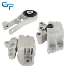 3Pcs Engine Mounts & Transmission Mount Set For Jeep Renegade Fiat 500X L4-2.4L