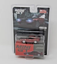 Mini GT 1/64 Nissan GT-R R32 Red Pearl BBS LM Wheel Right-hand drive MIJO JDM