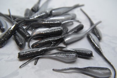 JASONS CRAPPIE FLOPPERS 2" 30 PACK CRAPPIE LURES JIGS MONKEY MILK - Foto 7