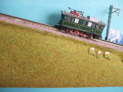 Model Train Fleischmann Piccolo 7307 Electric Locomotive with Rack