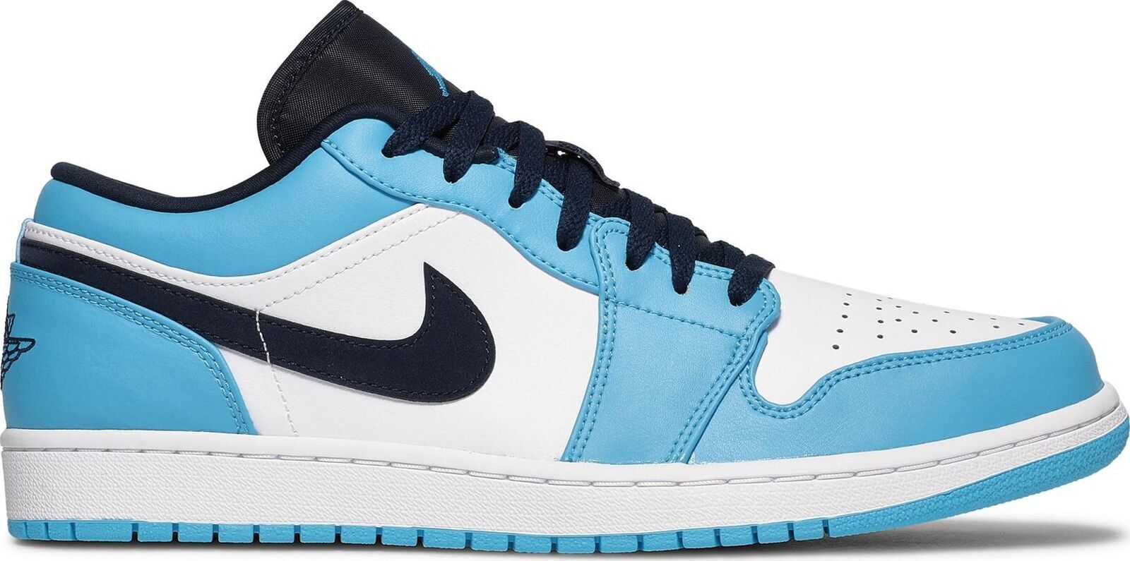 Size 9.5 - Jordan 1 Low UNC 2021 Black 