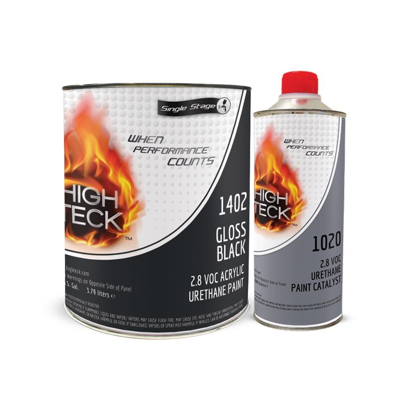 Single Stage Urethane Automotive Paint High Teck kit contains Paint