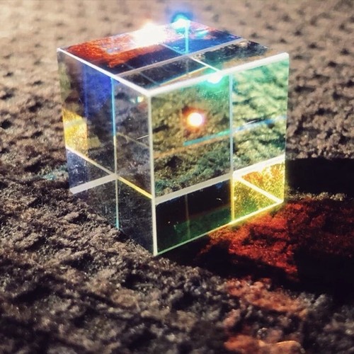CMY Optical Glass Defective Cube Prism Cross Dichroic RGB Dispersion Six-Sided U - Picture 7 of 21