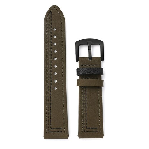 Cowhide Genuine Leather Watch Band 20mm 22mm Bracelet Generic Strap Watch Bands - Picture 13 of 44