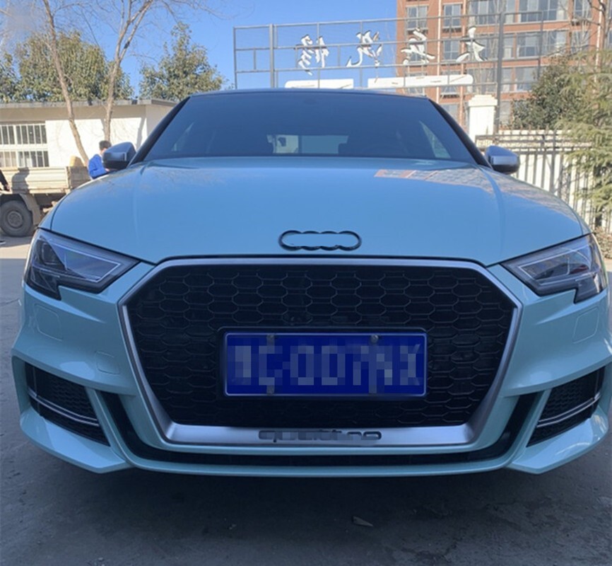 Audi A3 / S3 2017-2019 RS3 Style Grille Honeycomb Front Bumper Grille
