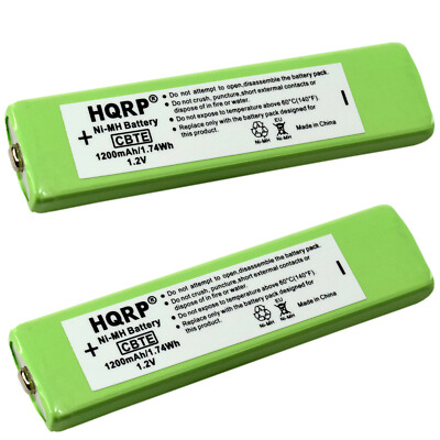 2-Pack 1200mAh Battery for Sony WM-701C WM-RX707 WM-F100 WM-FX675