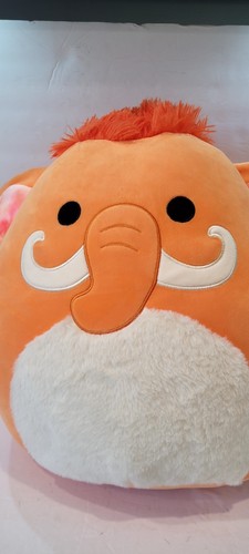 Original Squishmallow Orange WAlly Mammoth Wilbie Large Plush Stuffed Toy 16" - Picture 7 of 12