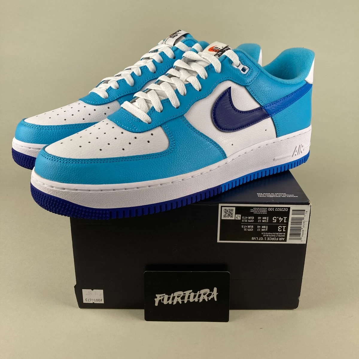 Nike Air Force 1 Low '07 LV8 Split Light Photo Blue DZ2522