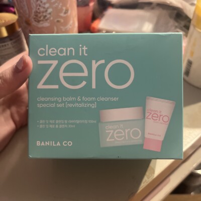Clean It Zero 3-in-1 Cleansing balm and foam cleanser special set