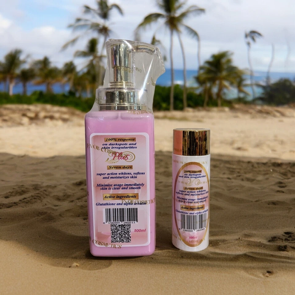 Juego de piel blanqueadora No Limit plus. Loción, suero, aceite y exfoliante corporal X4 Foto 4 de 4