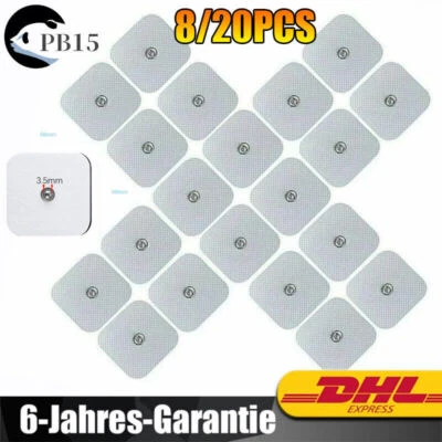 MARKENLOS Elektroden Pads 50 x 50 mm für Sanitas SEM 40/41/42/43/44 EMS TENS-Gerät Beurer