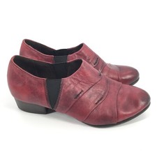 Tamaris Distressed Leather Ankle Boots 38 8 W...
