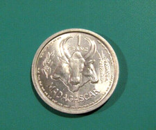 Madagascar 1948 1 Franc unc Coin