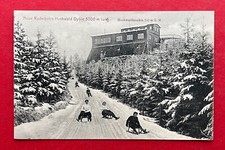 AK HOCHWALD OYBIN um 1910 Neue Rodelbahn mit Hochwaldbauden    ( 128609