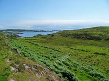 Photo 6x4 Rough grazing north of Meall Ard Ardbeg/NR4146 With a view tow c2011