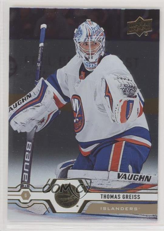 2019-20 Upper Deck Silver Foil Thomas Greiss #349