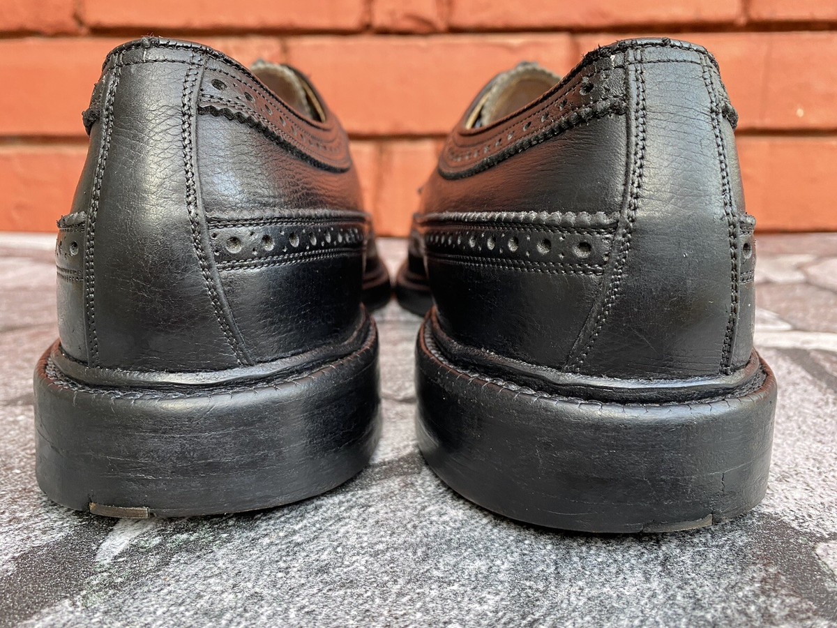 靴 60s Florsheim Imperial Kenmoor 92604 9C Vintage Florsheim Imperial Kenmoor 92604 Pebble Wing V Tip