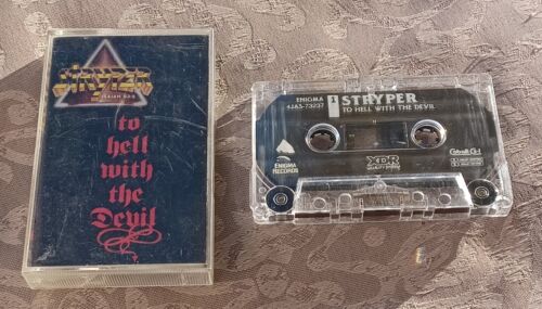 Stryper – To Hell With The Devil Cassette 1986 Enigma VG+ TAPE PLAY TESTED