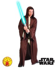 Jedi Basic Robe Adult Costume - Mens-XXL - Rubies