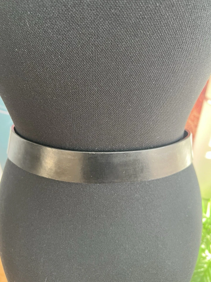 Canda C&A Gürtel 75-80cm schwarz Kunstleder - Bild 3 von 4