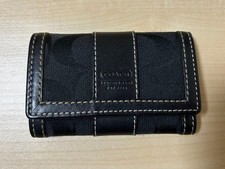 Coach Key Case CA6 Signature OEM