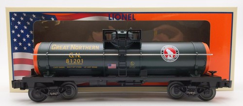 Coche cisterna Lionel 6-81201 calibre O Great Northern #81201 LN/caja | Condition: Used
