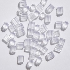 Silicone Earring Backs, 200PCS Soft Clear Backing Replacement